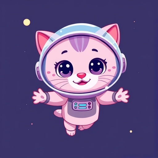 HeyBleepi Cat Mascot